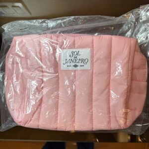 Sol de Janeiro Pink Quilted Pouch